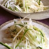 大根ときゅうりの塩昆布醤油サラダ